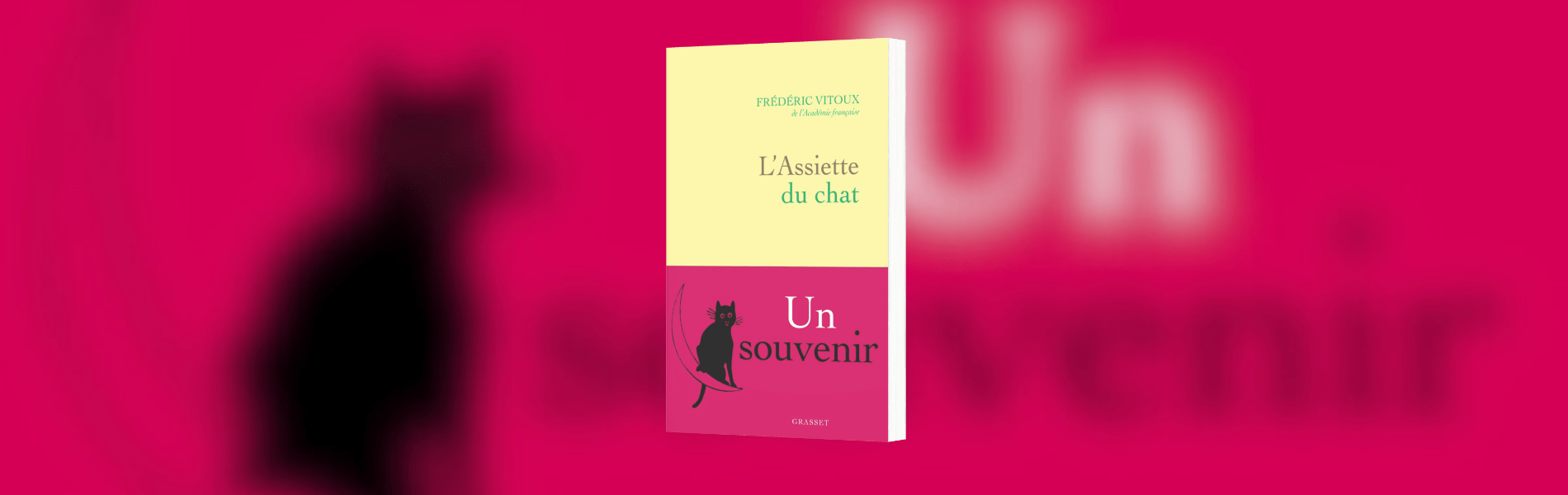 Frédéric Vitoux, L'assiette du chat : un souvenir