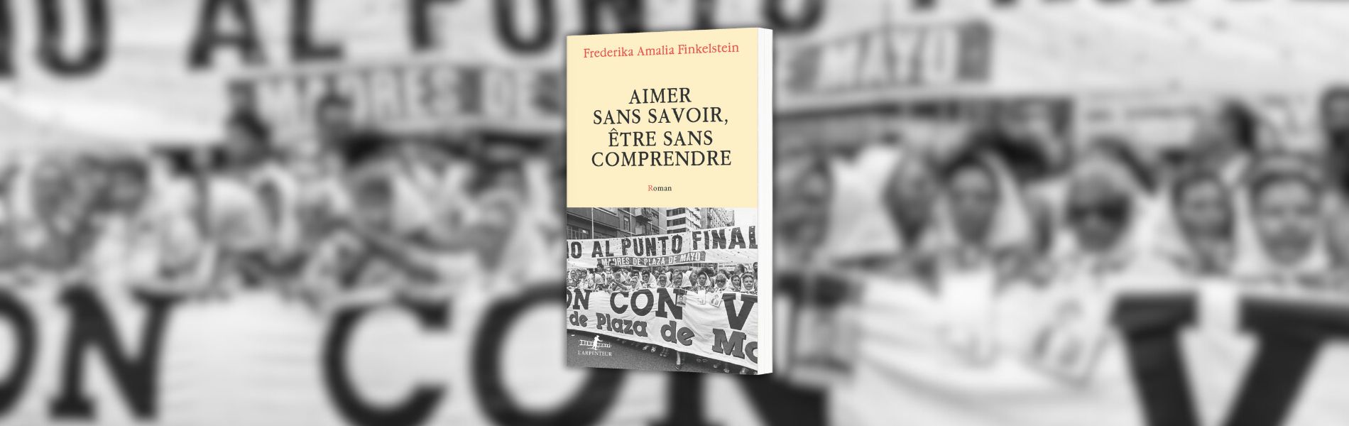 Frederika Amalia Finkelstein, Aimer sans savoir, être sans comprendre