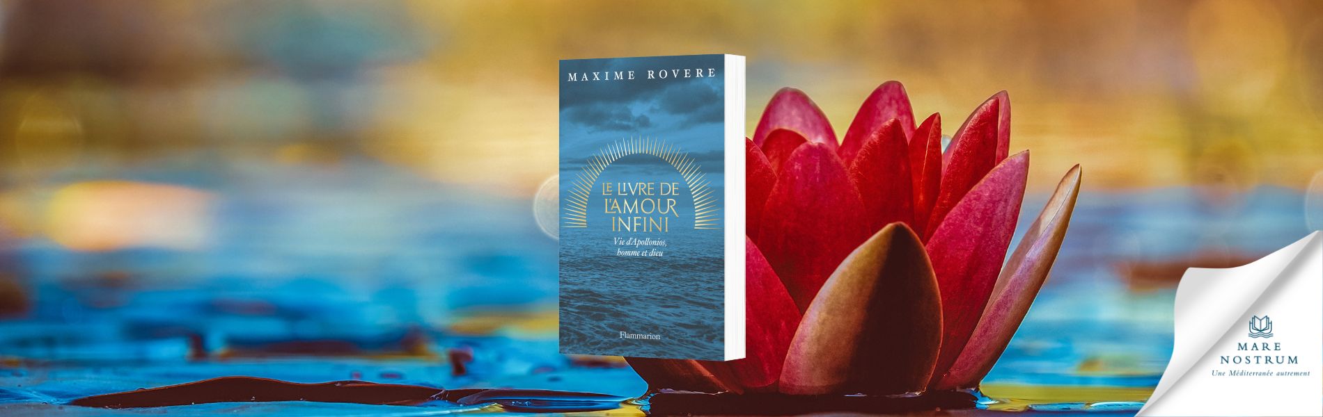Maxime Rovere, Le livre de l'amour infini : vie d'Apollonios, homme et dieu